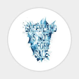 Vintage Greenland is Not for Sale Magnet